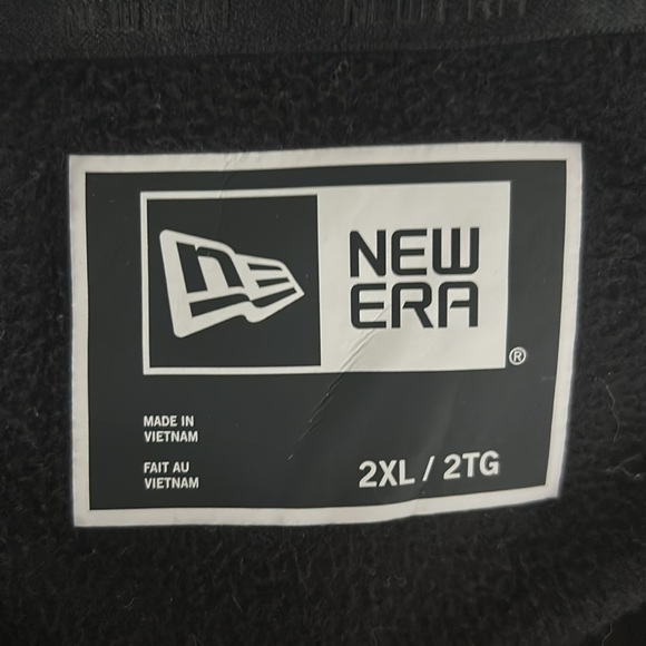 Black Bullhorn Hoodie 2X New Era - Picture 6 of 9